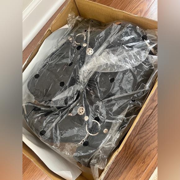 Dingo Olivia Black Slouch Leather Cowboy Boots - Picture 8 of 10